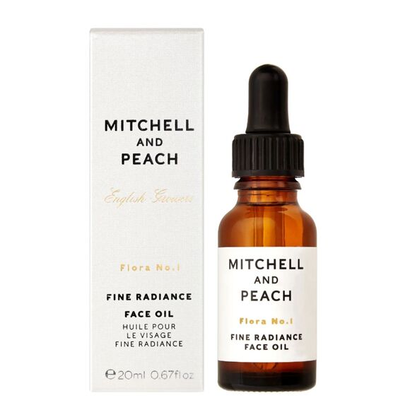 Mitchell and Peach Flora No. 1 Fine Radiance Face Oil w/ Vitamins + Antioxidants - Picture 1 of 3